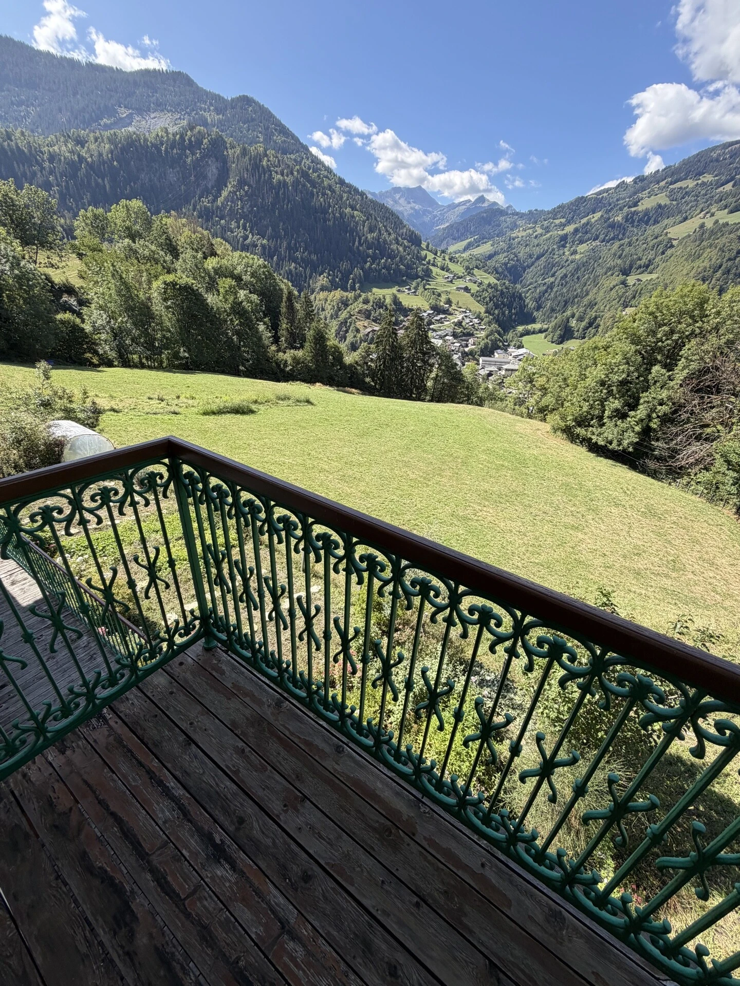 Château – 1er étage – Balcon chambre